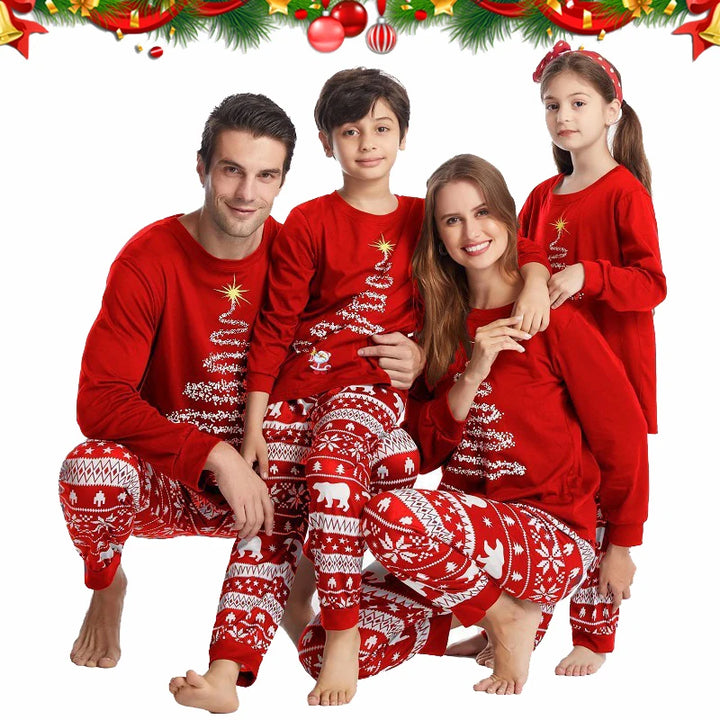 Matching Holiday Pajama Set