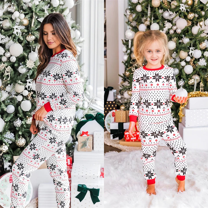 Reindeer Snowflake Pajama Set