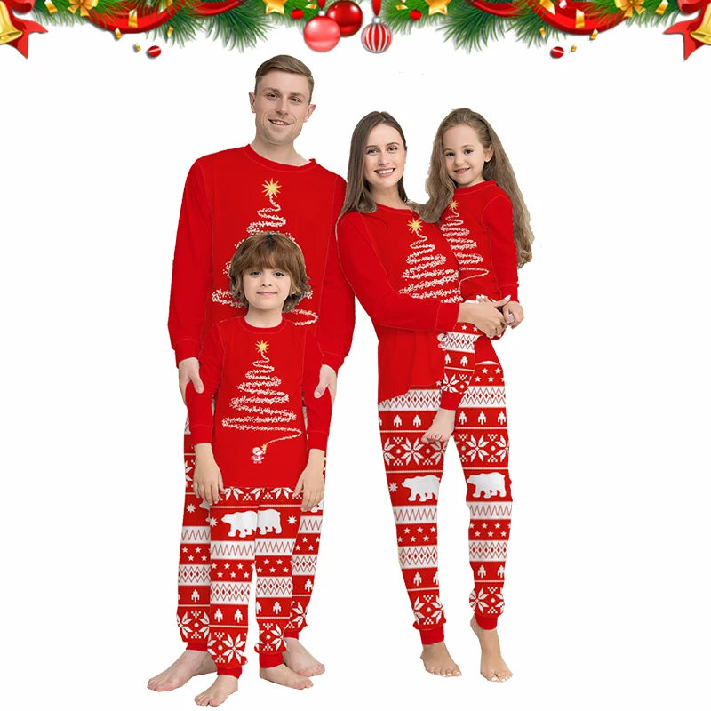 Matching Holiday Pajama Set