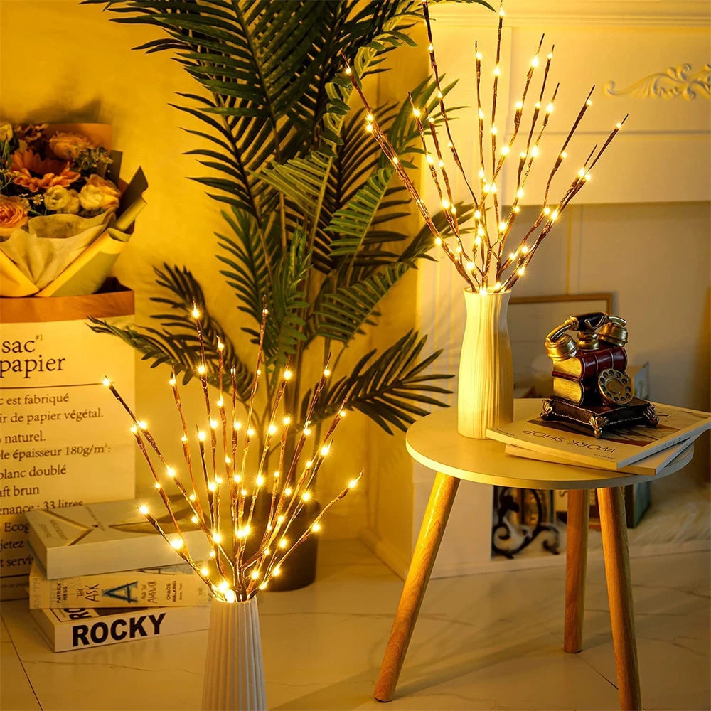 LED Willow Branch Lamp