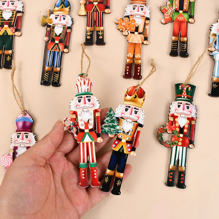 Festive Nutcracker Soldier Ornaments