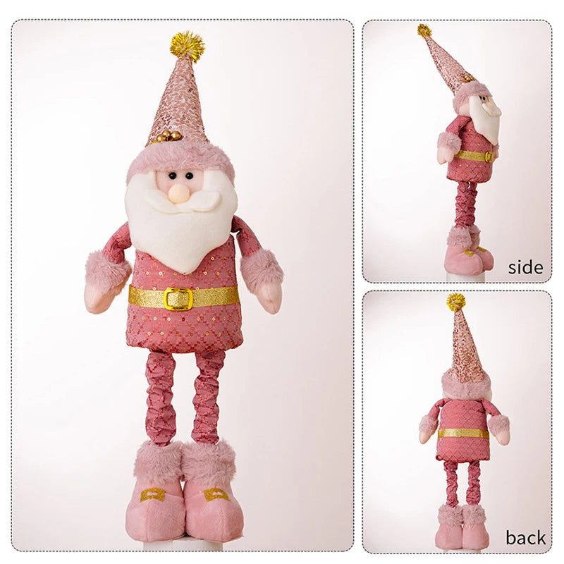 Whimsical Pink Christmas Trio