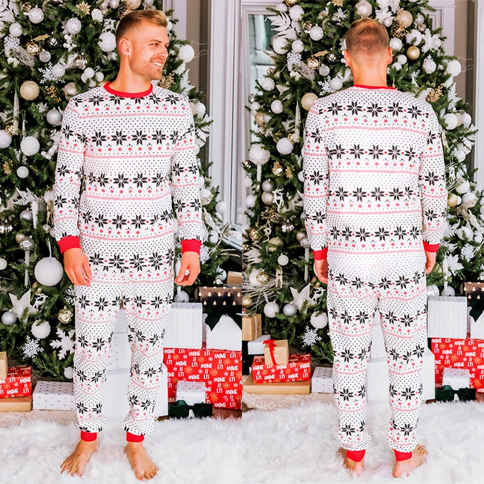 Reindeer Snowflake Pajama Set