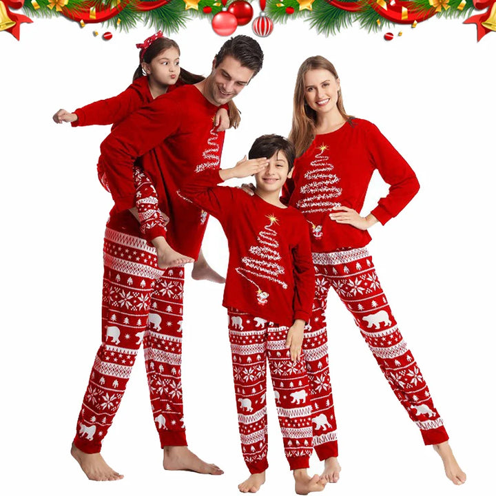 Matching Holiday Pajama Set